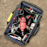 Multifunctional 23inch Tool Bag Thickened Large Capacity Waterproofed Wear-Resistant Toolkit MultiPocket Electrician Storage Bag