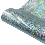 20x50cm Glitter/Rainbow Metallic/Holographic Rainbow/Sequins/Stripe Heat Transfer Vinyl Film Iron on T-shirts Hat Decor For cut