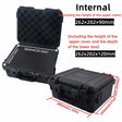 1pc Waterproof Hard Carry Case Bag Tool Case With Pre-cut Sponge Stora UK