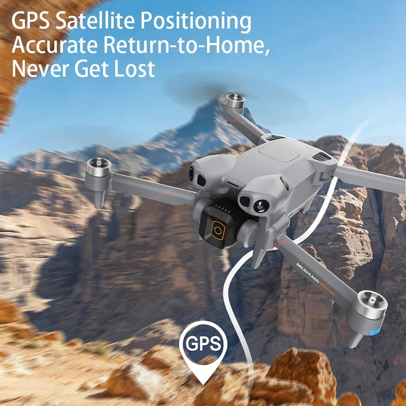 Lenovo G500 RC Quadcopter 4.5 Inch Screen GPS Drone Optical Flow Homing Obstacle Avoidance Dual WiFi Foldable Aerial Photography