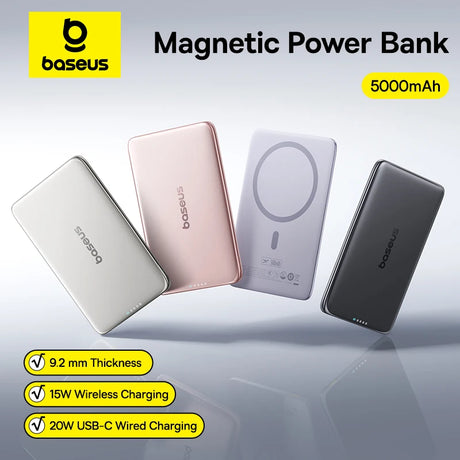 Baseus 5000mAh portable power bank 15W fast charging
