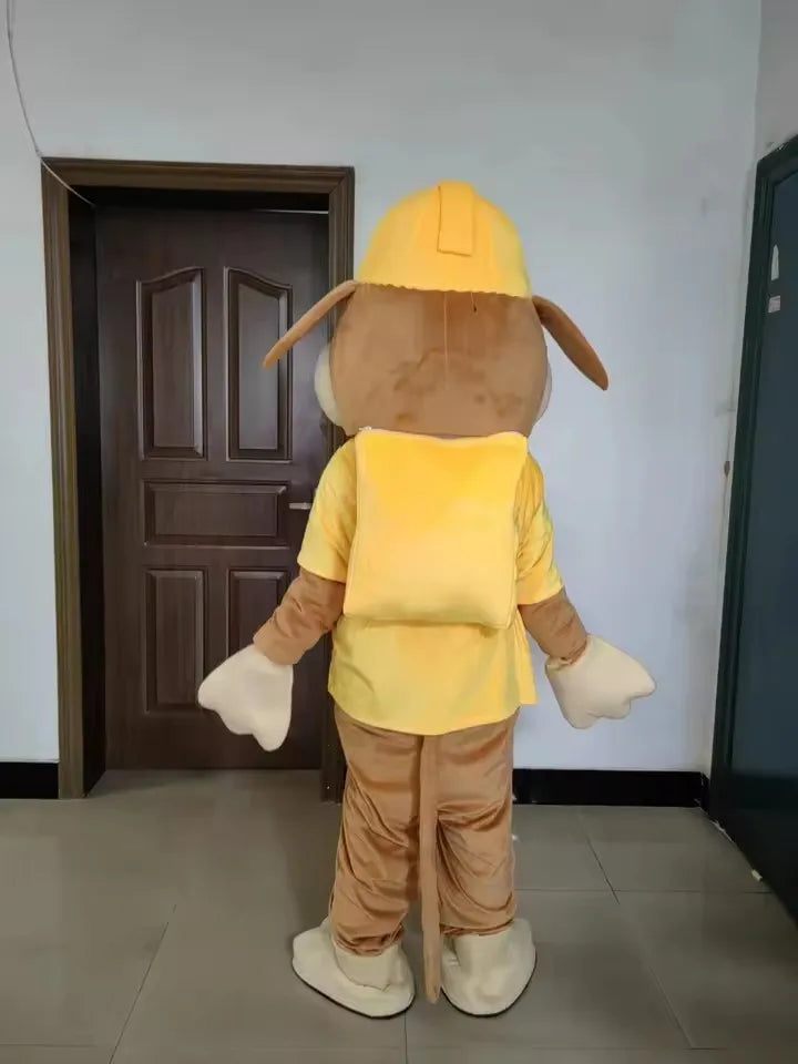 Cartoon PAW Dog Mascot Cosplay Costume Plush Anime Dog Adult Fancy Dress Halloween Carnival Walking Performance Props Kids Gifts
