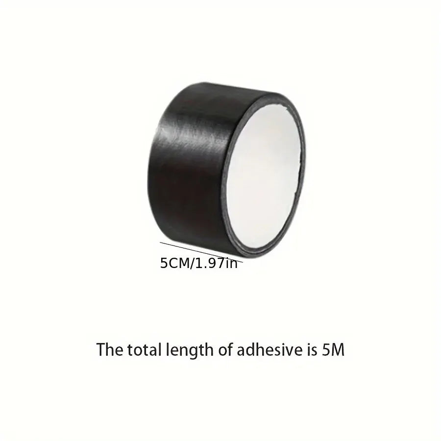 Black Cloth-based Adhesive Tape Is Used For Cushion Repair Leather Seat Sofa Leak Repair Leather Wear-resistant Repair Tape