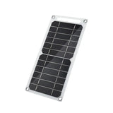 5V Flexible Solar USB Charger Photovoltaic Power Soft Panel Emergency Outdoor Charger for Mobile Phone Fan Power Bank Must-Have