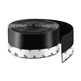 5M Silicone Self-Adhesive Door Weather Stripping Window Seal Strip Sealing Sticker Tape Door Draft Stopper Dustproof Insectproof