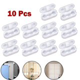 10pcs Plastic Roller Blinds Pull Cord Connector Curtain Chain Connector For Vertical Blinds Joiners Spare Tool Replacement