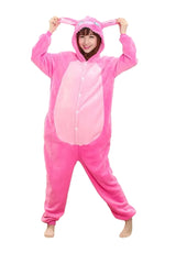 Stitch Pluto Eeyore Tiger Onesies Kigurumi Cosplay Costume  Animal Piglet Tigger Olaf Anime Pajamas Adults Jumpsuits Homewear
