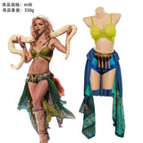 Britney Spears stage performance cosplay costume Britney Spears Halloween cosplay dancing with snakes