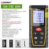 SNDWAY Laser Distance Meter Digital Range Finder 100m 70m 50m Rangefinder Trena Lazer Tape Measure Ruler Roulette Measurer Tool