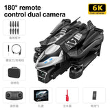 A66 Dual Lens Drone 8k High-definition Aerial Photography Obstacle Avoidance Aircraft Spray Remote Control Aircraft Toys