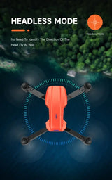 Foldable 4K HD Wide-Angle Camera Drone | WIFI Altitude Hold RC Quadcopter for Aerial Photography