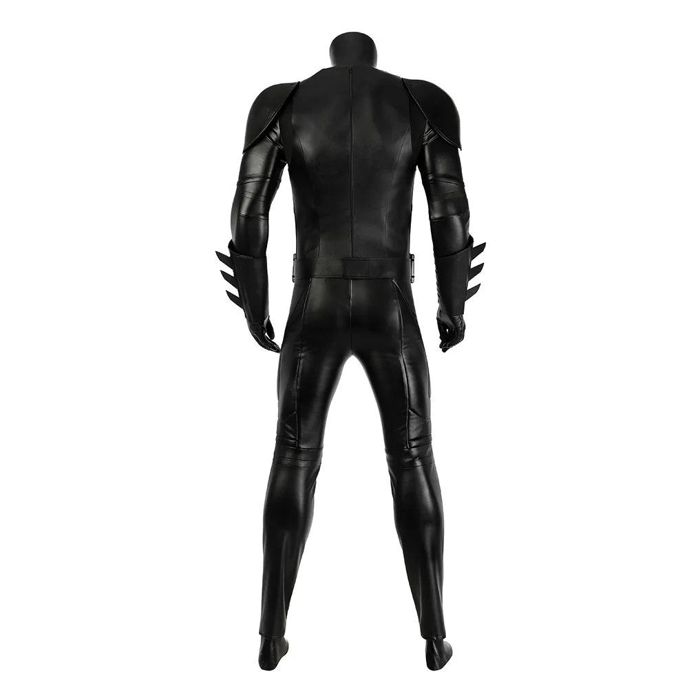 Bruce Cosplay Costume Wayne Men Disguise Full Set Halloween Carnival Suit