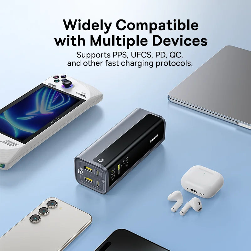 Baseus 20800mAh portable power bank 145W fast charging
