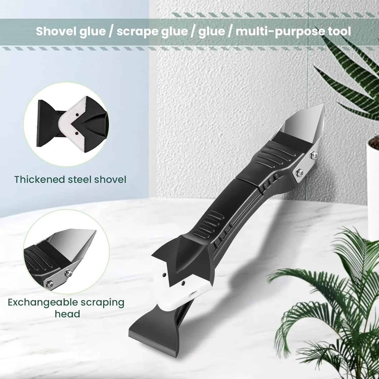 9 in 1 9pcs Silicone Remover Sealant Smooth Scraper Caulk Finisher Grout Kit Tools Floor Mould Removal Hand Tools Set
