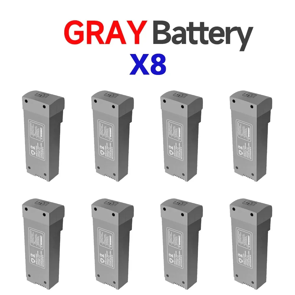 3.7V 2000mAh Z908 ProMAX Drone Battery For Z908 PRO RC Plane 3.7V 2000MAh Z908MAX Drone Grey/Black Battery Accessories Parts