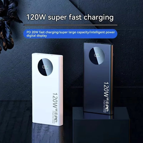 50000mAh portable power bank 120W fast charging