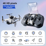 4DRC V30 Mini Drone 4K HD Dual Camera WIFI FPV Drones Profesional Five-sided Obstacle Avoidance Drone RC Helicopter Toy Gift