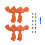 2 Pairs Propellers Including Screws and Screwdriver Props Wings Replacement Blades Spare Parts for DJI NEO 2 Drone Accessories