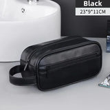 Multi Pockets PU Toiletry Bag For Women Men Travel Essentials Makeup Bags Waterproof Hanging Bag Cosmetic Washing Organizer Bag