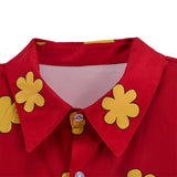 Family Guy Quagmire Cosplay Costume Men Leisure Coast Style Beach Red T Shirt Halloween Party Tops