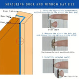 1 Roll, Indoor Weather Stripping, Self Adhesive Foam Window Seal Strip For Doors And Windows Weatherstrip Gap Blocker