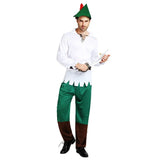 3 style Adult Peter Pan Men Pirate Cosplay Halloween Forest prince Costume Masquerade Christmas Jungle Hunter Indians huntsman