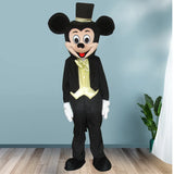 Cosplay Mickey Minnie Mouse Mascot Set Classic Cartoon Characters Advertising Event Party Adult Cosplay Costume Disney