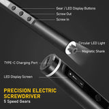 Glacok S6 MAX 5-Speed torque precision electric screwdriver set DIY 3.7V rechargeable screwdriver iPhone disassembly repair tool