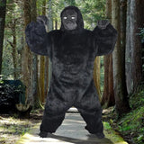 Adult King Kong Cosplay Costume Gorilla Mascot Plush Cartoon Doll Clothing Animal Carnival Party Advertising Performance Outfit