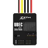 ZTW UBEC 30A HV 3-18S Adjustable Output Voltage 5.2V-12V External BEC For RC Airplane Quadcopter Drone