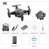 V2 New Mini Drone Professional HD Camera 5G Wifi FPV Air Pressure Altitude Hold Foldable Quadcopter RC Drone Toys UAV 2026