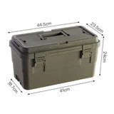 Complete Tool Box Storage Organizer Hardware Parts Tool Box Double-layer Camping Tools Case Portable Carry Case Professional