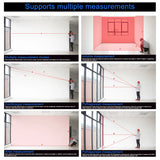 SNDWAY Laser Distance Meter Digital Range Finder 100m 70m 50m Rangefinder Trena Lazer Tape Measure Ruler Roulette Measurer Tool