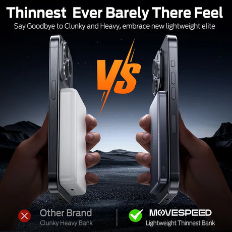 MOVESPEED 10000mAh portable power bank 20W fast charging