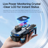 Lenovo GT8 Drone 8K Professional 4K HD Camera 5G Brushless Motor Aerial Photography Optical Flow with screen RC Quadcopter