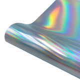 20x50cm Glitter/Rainbow Metallic/Holographic Rainbow/Sequins/Stripe Heat Transfer Vinyl Film Iron on T-shirts Hat Decor For cut