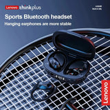 Lenovo LP75 Sports Wireless Earphones with Mics,Button Control, LED Power Display,Hifi Stereo Sound Bluetooth 5.3 TWS Headphones