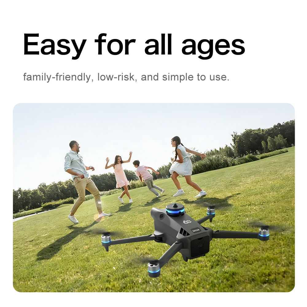 Best Sales Drone 4.3-Inch Screen Remote Control Lightweight Beginner Foldable GPS Quadcopter for Adults Travel