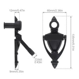 Zinc Alloy Door Knocker Peek Peep Holes 180 Degree Door Handle Peep Holes Door Hardware Security Door Viewers Home Decoration