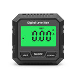 Digital Protractor 4*90° Electronic Inclinometer Backlight Level Box With Magnetic Base Angle Finder Gauge Measurement Tool