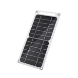 5V Flexible Solar USB Charger Photovoltaic Power Soft Panel Emergency Outdoor Charger for Mobile Phone Fan Power Bank Must-Have