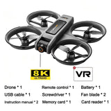 S156 Drone Professional 8K Camera with 5G WiFi FPV UAV Screen Remote Control and Obstacle Avoidance Quadcopter 2026 Toy Airplane