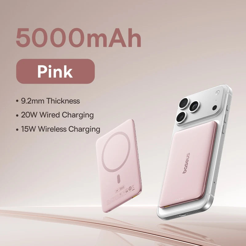 Baseus 5000mAh portable power bank 15W fast charging