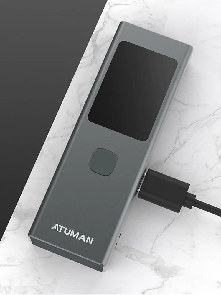 DUKA ATuMan Mini Laser Rangefinder LS6 40m Distance Angle Meter Measuring Tools Portable Rechargeable with Laser Line Marker