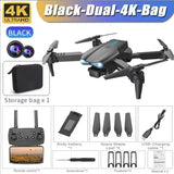 E99Pro HD Professional 4K Aerial Photography Drone Dual Camera WIFI FPV Quadcopter Obstacle Avoidance 40cm Blue Landing Pad Avai