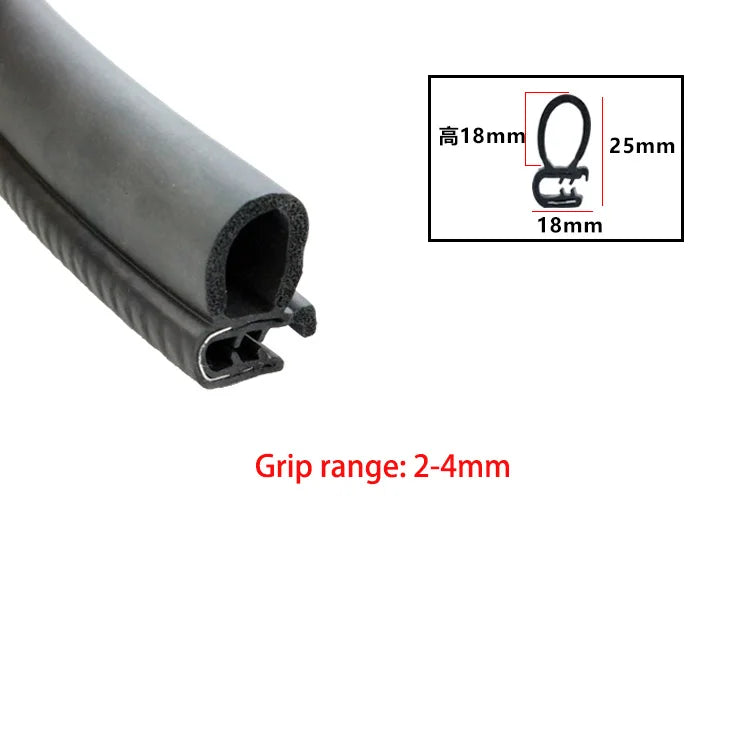 1/3meter Door Edge Guard Rubber Sealing Strip U Type Hardwearing Car Ship Dustproof Trim Soundproofing Waterproof Sealings Parts