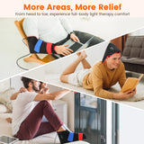 Universal Red Infrared Light Therapy Wrap 660nm 850nm Wearable Design For Foot Ankle Elbow Knee Head Daily Body Comfort Care