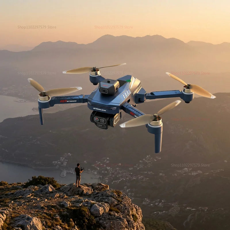 New GT8 Drone Aerial Deone Foldable Quadcopter Obstacle Avoidance GPS WIFI Drones With Camera HD 8K GPS Professional Dual Camera