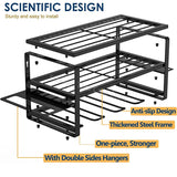 Hand Power Tool Organizer Rack Wall Mount Tool Shelf Electric Drill Holder Screwdriver Storage Cabinet Rack for Garage Workshop