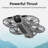2 Pairs Plastic Propeller Quick Release Paddle Blades Low Noise Wing Fan Replacement Spare Parts for DJI Neo 2 Drone Accessories